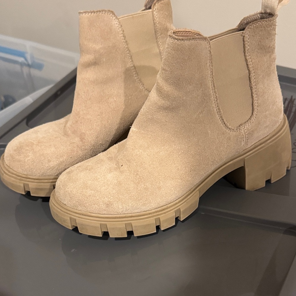 Women's Tan Ankle Boots STEVE MADDEN